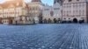 Староместская площадь, Прага, Чехия, 22 марта 2021 года 