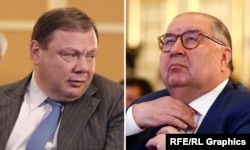 Російські бізнесмени Михайло Фрідман (зліва) і Алішер Усманов (справа). Комбо