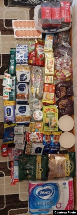 Посылка украинским военнопленным в колонии РФ