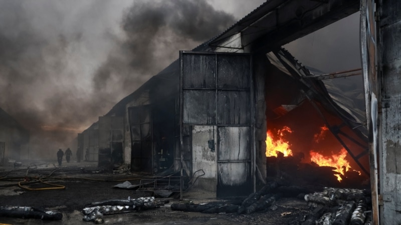 In Odesa, Russian drones targeted an industrial facility - OVA thumbnail