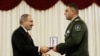 Armenia -- Prime Minister Nikol Pashinian awards a medal to a National Security Service officer, Yerevan, December 19, 2019.