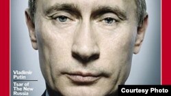 Владимир Путин на обложке журнала Time в 2007 году.