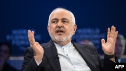 Iranski potpredsjednik Mohammad Javad Zarif, Davos, 22. januara 2025.