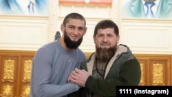 Хамзат Чимаев и Рамзан Кадыров