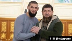 Чимаев Хьамзат а, Кадыров Рамзан а