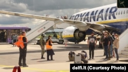 Принудительная посадка самолета Ryanair и высадка его пассажиров в аэропорту Минска, 23 мая 2021 года