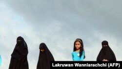 FILE: Sri Lankan Muslim women in Colombo.