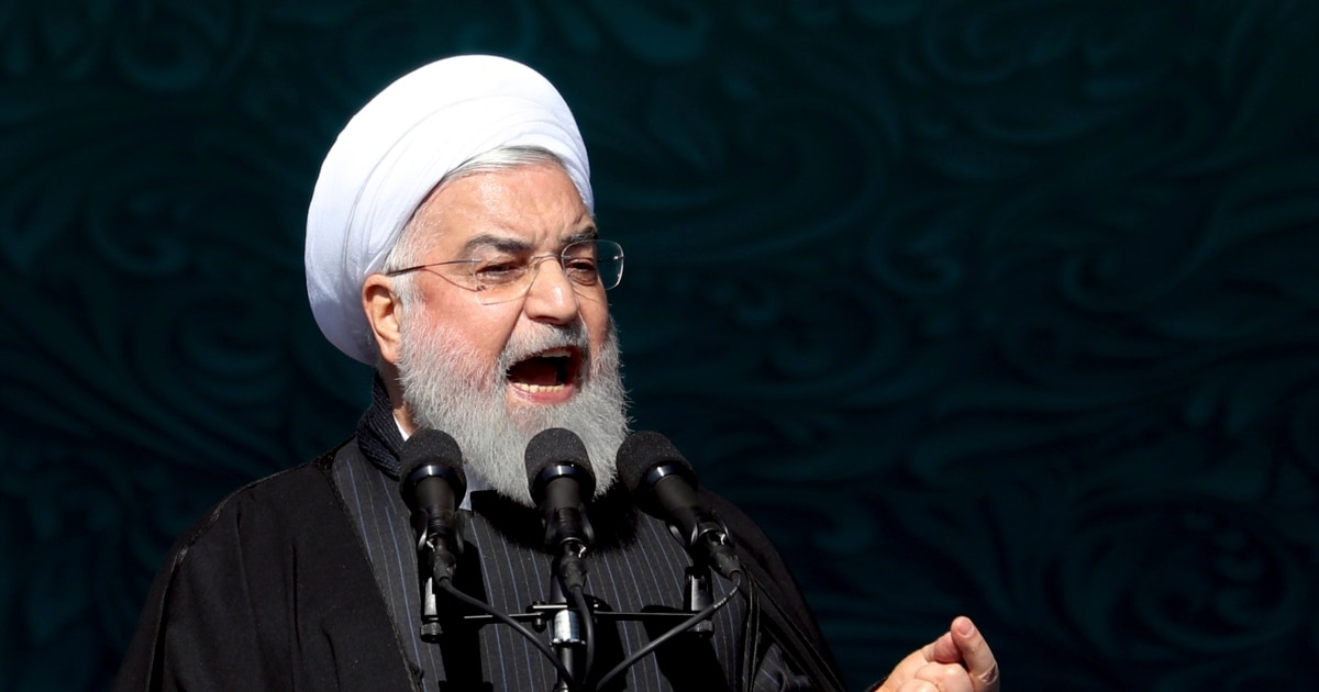 Rohani Says Tehran Will Never Talk To U.S. Under Pressure