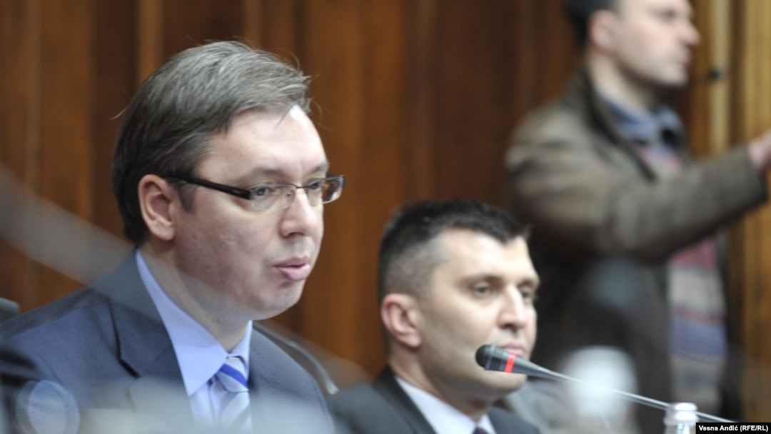 Zoran Djordjevic və Aleksandar Vucic i