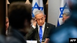 Премьер-министр Израиля Биньямин Нетаньяху. Тель-Авив, 24 декабря 2023 года.