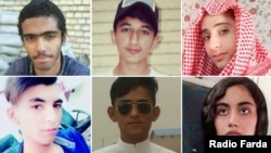 Some of the adolescents killed by security forces in Iran protests.