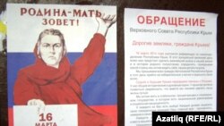 Foto: Pozivi na krimski referendum