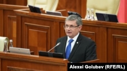 Igor Grosu, președintele Parlamentului Republicii Moldova. 