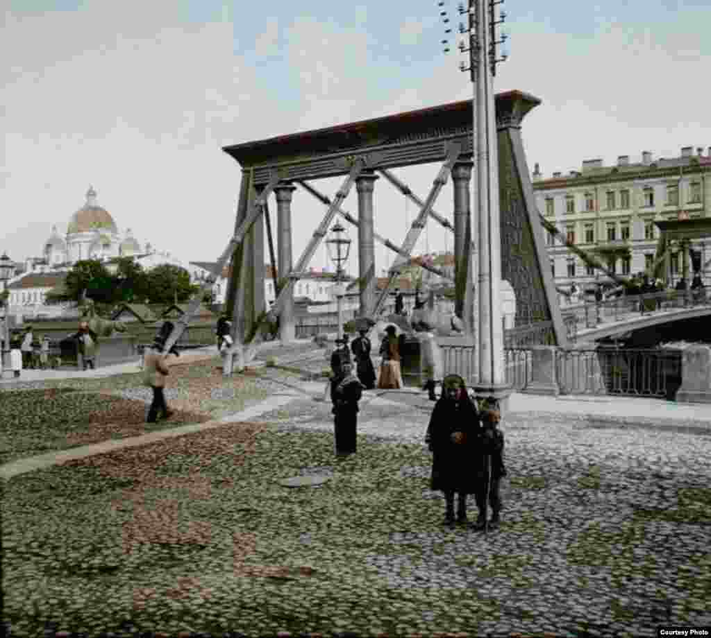 &quot;Санкт-Петербург - Египетский мост&quot;. Франтишек Краткий, 1896
