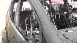 Cərimə meydançasında yanğın