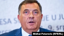 Milorad Dodik, član Predsjedništva BiH na samitu južnoslovenskih zemalja na Jahorini pored Sarajeva, 9. juli, 2019.