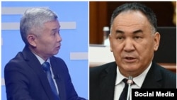 Бектур Зулпиев жана Алмасбек Абытов. Коллаж.