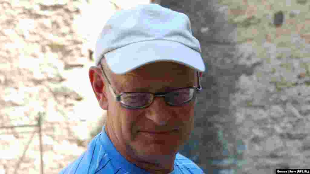 Nicolae Bulat, directorul Muzeului Cetății.