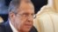 Russian Foreign Minister Sergei Lavrov in Moscow on May 28.