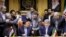 Interior ministers of Iran and Iraq signing an agreement on sending pilgrims to Iraq. Sunday August 13, 2017.