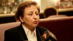 گفتگوی الهه روانشاد با شیرین عبادی در مورد تصمیم اتحادیه اروپا برای تمدید تحریم‌ها علیه ۸۲ مقام ایرانی