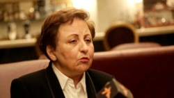 درخواست شیرین عبادی برای برکناری صادق لاریجانی از ریاست قوه قضائیه