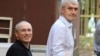 Михаил Ходорковский и Платон Лебедев по дороге в Хамовнический суд Москвы. Август 2010 года