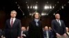 FBI Director Christopher Wray; CIA Director Gina Haspel and Director of National Intelligence Dan Coats arrive to testify before a Senate Intelligence Committee hearing on "worldwide threats". January 29, 2019