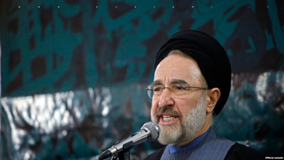 محمد خاتمی، رئیس جمهوری دوره اصلاحات.