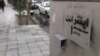 A slogan on an electricity box in Tehran says “Intranet is silencer of massacre”, referring to shutdown of internet in Iran for one week and testing the national internet, November 23, 2019.