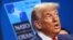 US President Donald Trump speaks to reporters at a press briefing during the NATO summit The Hague on June 25. 