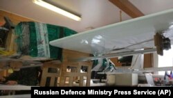 Last weekend, Russia bases in Syria were attacked by drones such as this one. 