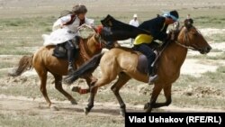 Национальные конные игры кыргызов. Фото из архива