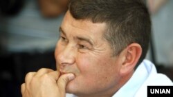 Депутат Верховної Ради Олександр Онищенко під час засідання регламентного комітету Верховної Ради України, який розглядав подання Генпрокуратури про надання згоди на його притягнення до кримінальної відповідальності, затримання та арешт, Київ, 29 червня 2016 року