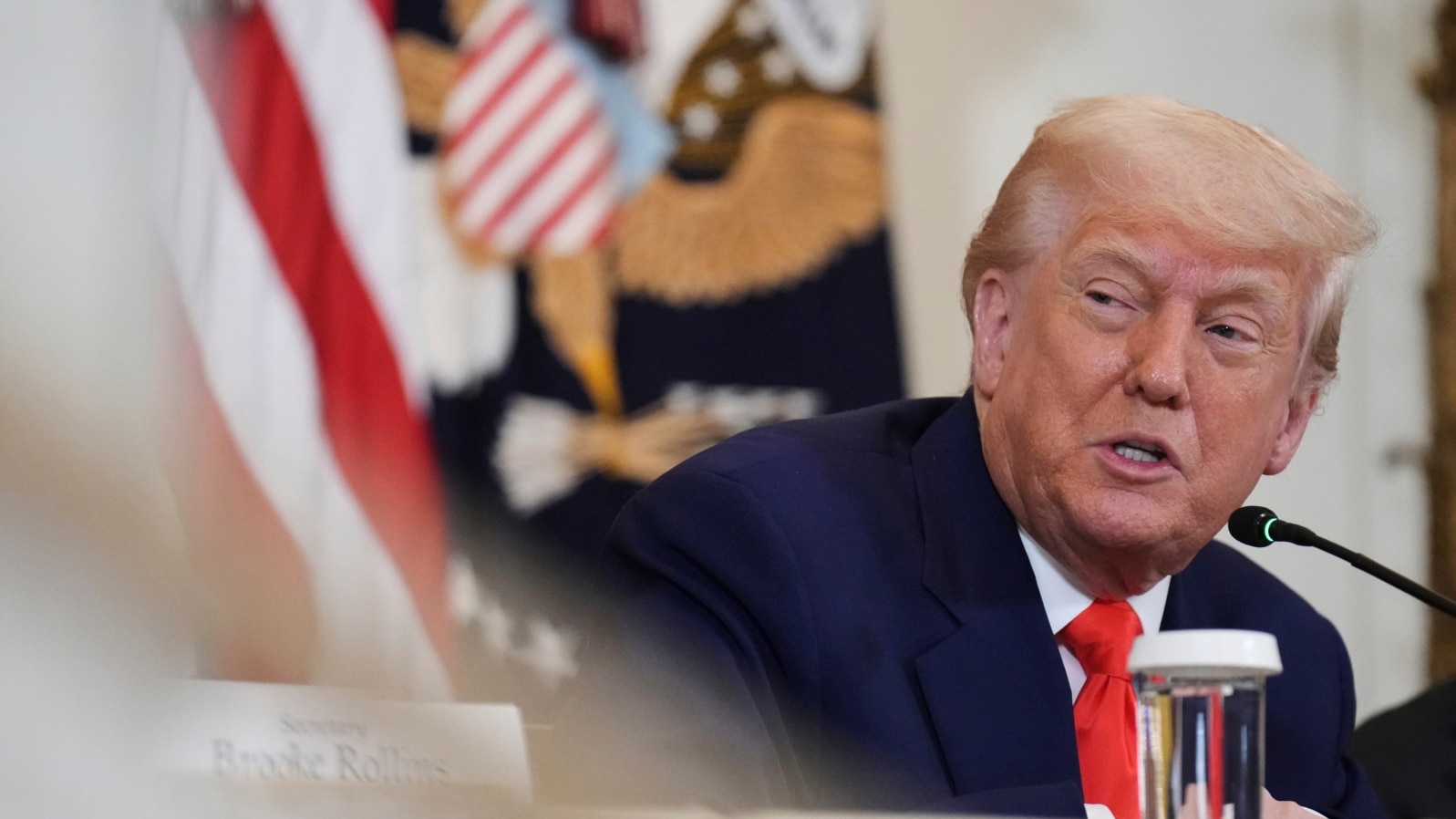 În primul său mandat de președinte al Statelor Unite (2016-2020), Donald Trump l-a primit de două ori pe președintele României, Klaus Iohannis, la Casa Albă.