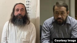 Илья Колеров. Справа – в 2014 году, слева – после задержания в Абхазии