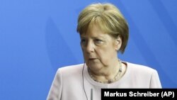 Канцлер Германии Ангела Меркель.
