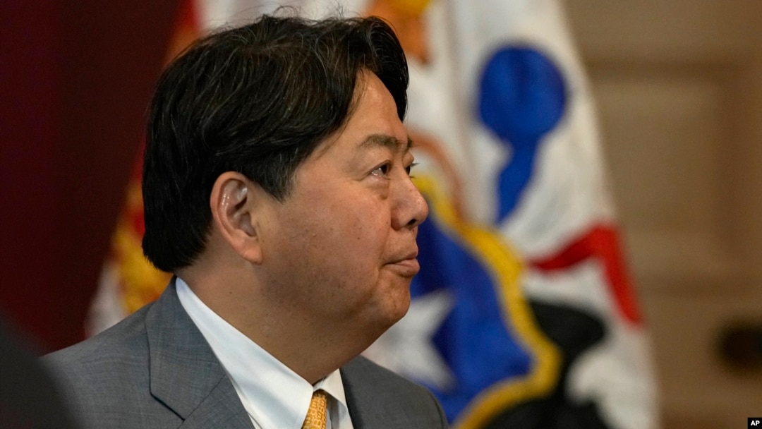 Japanese Foreign Minister Yoshimasa Hayashi (file photo)
