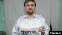 Учредитель газеты "Листок" Сергей Михайлов