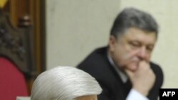 Генпрокурор Украины Виктор Шокин выступает в Верховной Раде. 16 февраля 2016 г. 