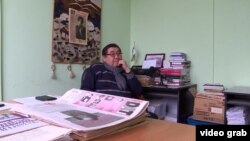 Редактор оппозиционной газеты «Дат» Ермурат Бапи.