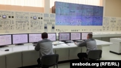 На Беларускай АЭС. Архіўнае фота