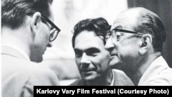 Алексей Баталов и Михаил Ромм