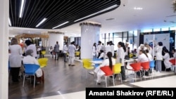 "Азия Молл" соода борборунда өткөн акция. 14-февраль, 2025-жыл.