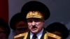 Аляксандар Лукашэнка на вайсковым парадзе ў Менску 9 траўня 2020