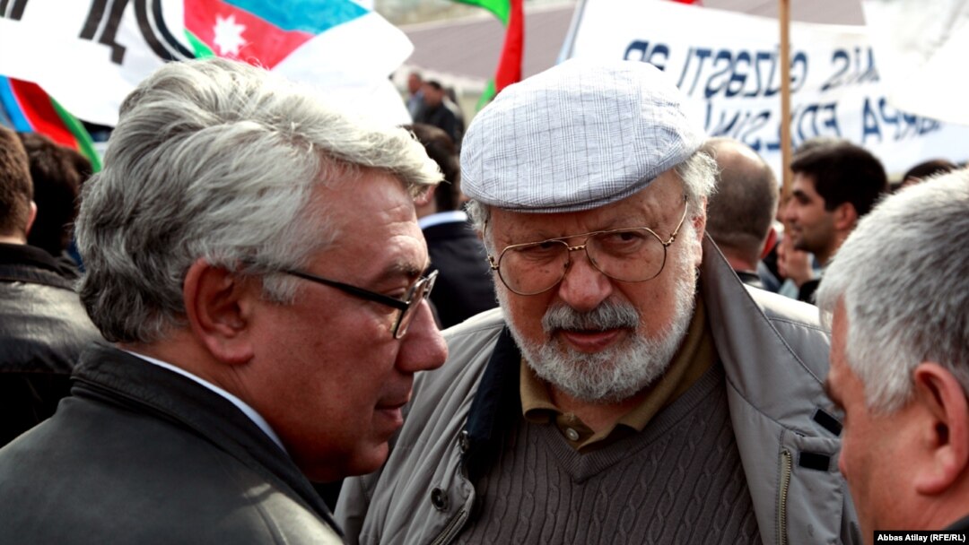 Eldar Namazov və Rüstəm İbrahimbəyov
