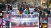FILE: Family members of victims of forced disappearances protest in Balochistan's capital Quetta.