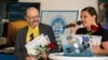 Григорий Ганзбург на церемонии ко Дню Независимости Украины. Швейцария, 23 августа 2025