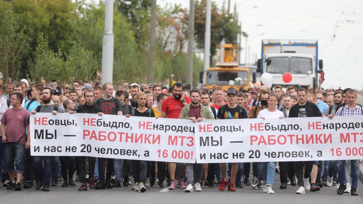 В Беларуси началась общенациональная забастовка