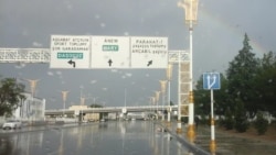 Diňle: Köneürgençde täze şäherçäniň açylmagyna taýýarlyk wagtynda pajygaly ýagdaý ýüze çykdy